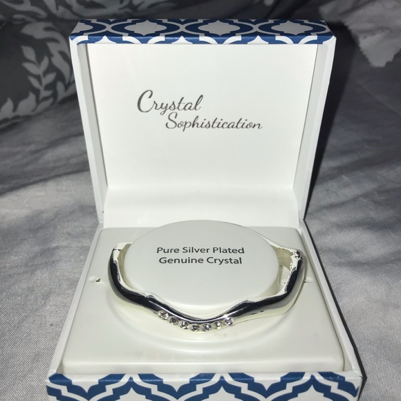 Jewelry - 💜 Silver Crystal Sophistication Bracelet